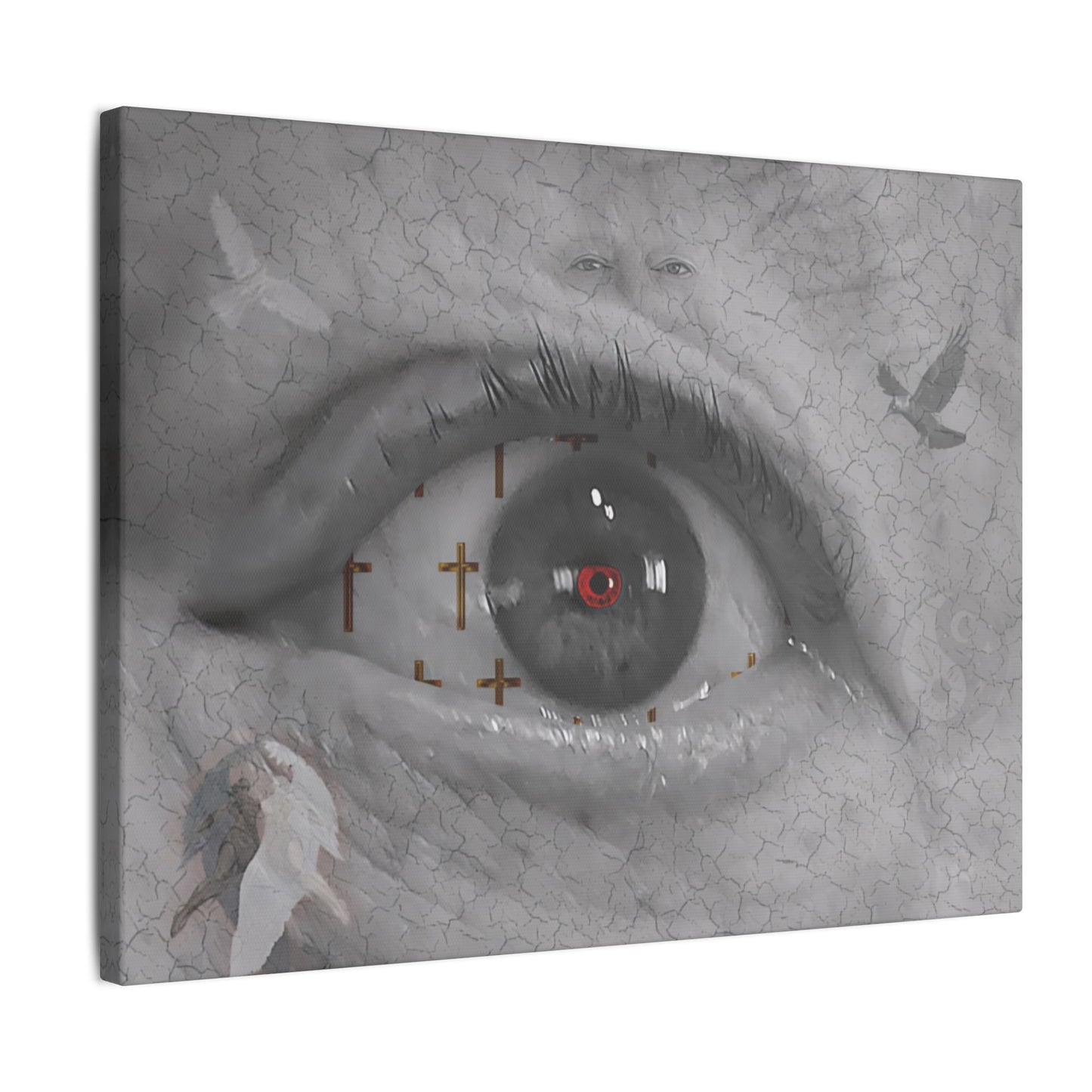 “Focus No. 20 – “Which One?” Matte Canvas, Stretched, 0.75", Multiple sizes